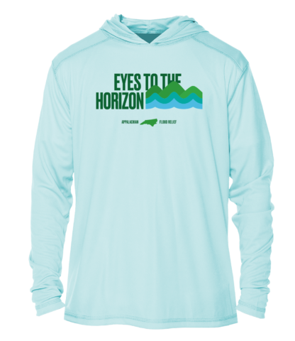 Eyes To The Horizon - Appalachian Flood Relief - UPF 50+ Hoodie - Image 5