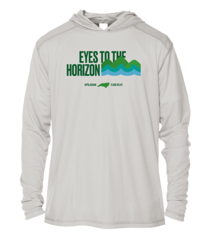 Eyes To The Horizon - Appalachian Flood Relief - UPF 50+ Hoodie - Image 3