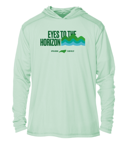 Eyes To The Horizon - Appalachian Flood Relief - UPF 50+ Hoodie - Image 7