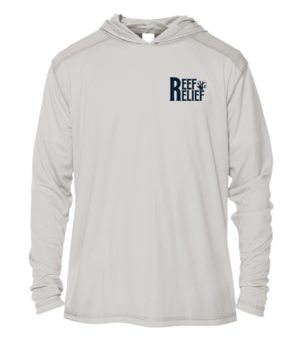 Reef Relief - Shark Mosaic - UPF 50+ Hoodie - Image 4