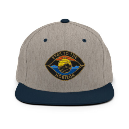 Eyes To The Horizon - Horizon Eye - Snapback Hat - Image 65
