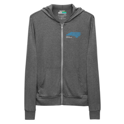 North Carolina – Eyes To The Horizon – Lightweight Zip Hoodie - Image 5