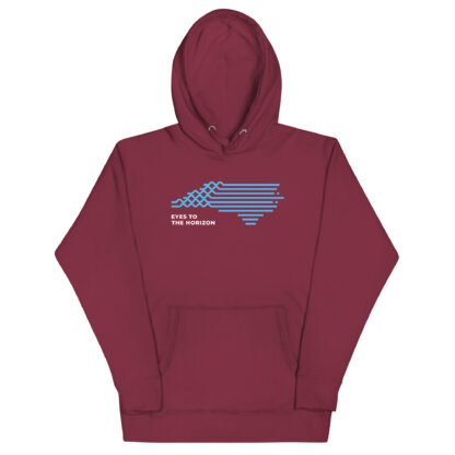 North Carolina - Eyes To The Horizon - Classic Hoodie - Image 6