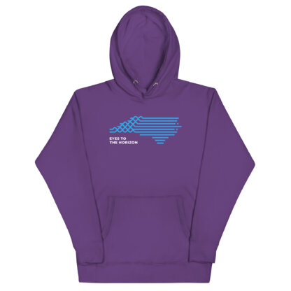 North Carolina - Eyes To The Horizon - Classic Hoodie - Image 13