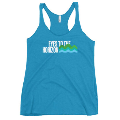 Eyes To The Horizon – Women's Racerback Tank