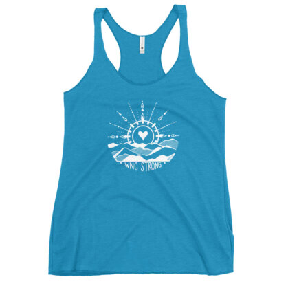 WNC Strong – Women's Racerback Tank - Image 19