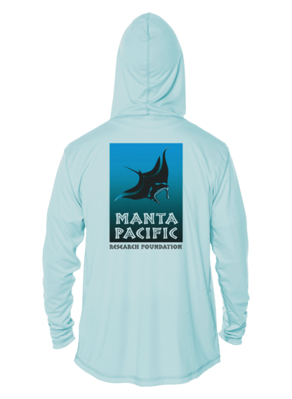 Manta Pacific - Manta Ray - UPF 50+ Hoodie - Image 3