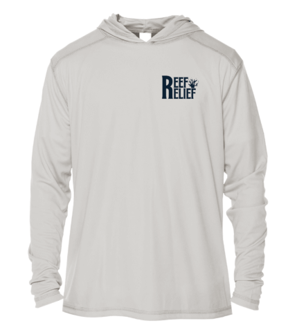 Reef Relief - Banded Butterfly Mosaic - UPF 50+ Hoodie - Image 4
