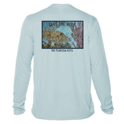 Reef Relief - Filefish Mosaic - UPF 50+ Long Sleeve - Image 9