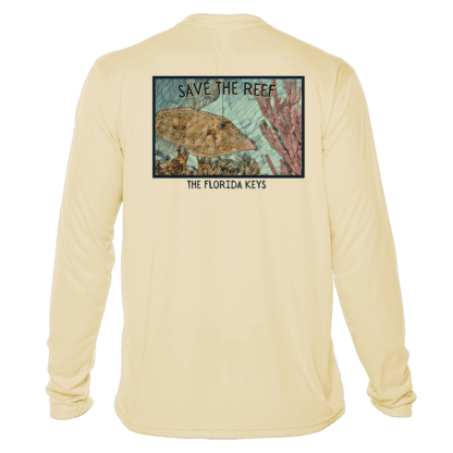 Reef Relief - Filefish Mosaic - UPF 50+ Long Sleeve - Image 5