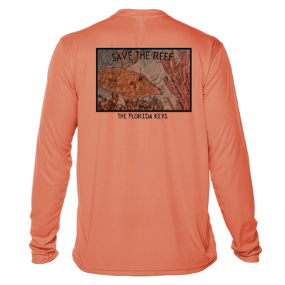 Reef Relief - Filefish Mosaic - UPF 50+ Long Sleeve - Image 11