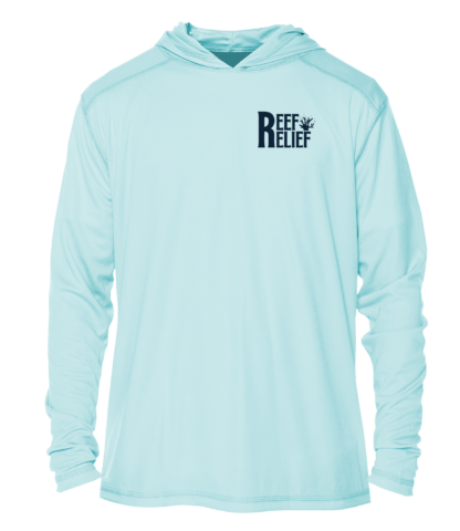 Reef Relief - Filefish Mosaic - UPF 50+ Hoodie - Image 6