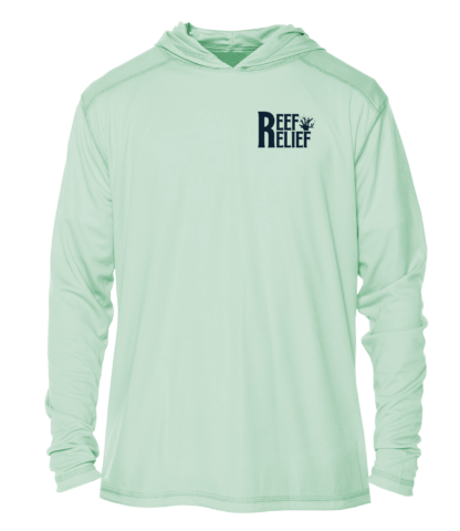 Reef Relief - Filefish Mosaic - UPF 50+ Hoodie - Image 8