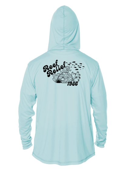 Reef Relief - Retro Reef Relief - UPF 50+ Hoodie